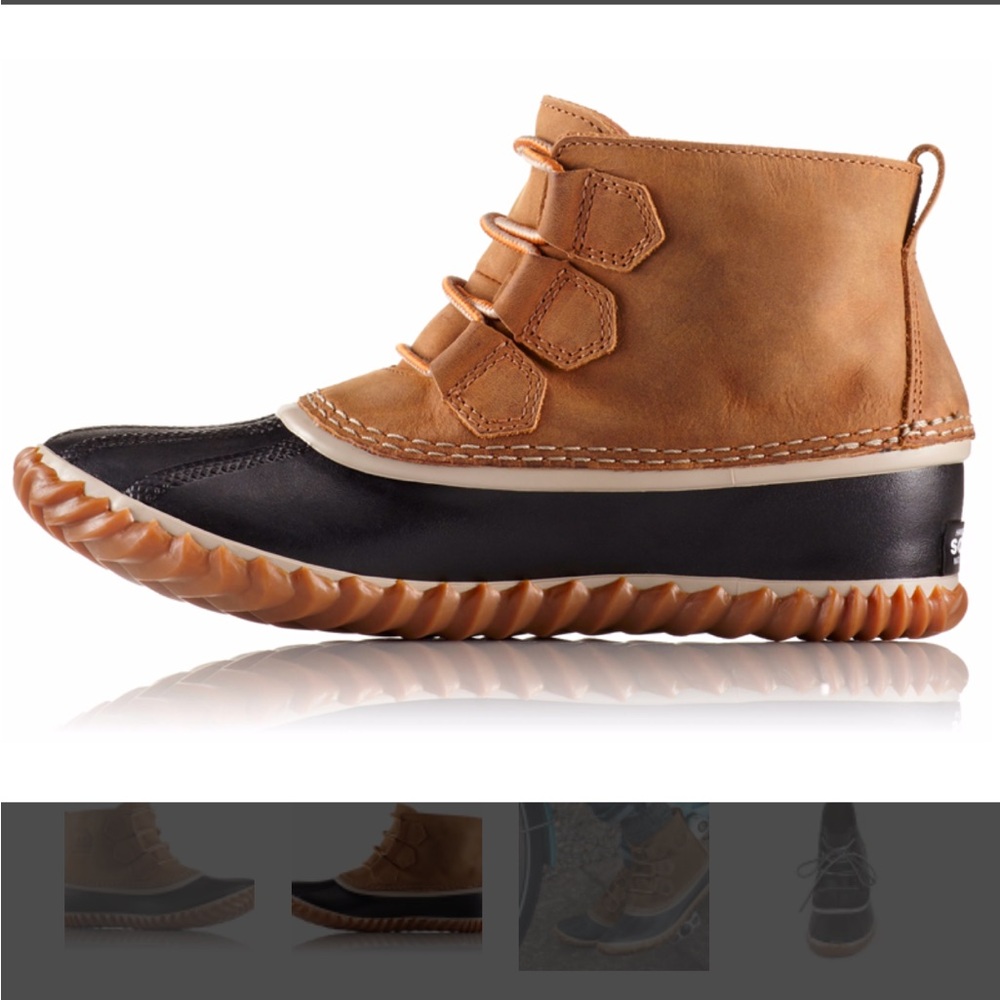 **LIKE BRAND NEW ** Sorel Women’s Out N about Leather Snow Boot